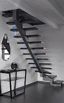 escalier ouvert types d'escaliers