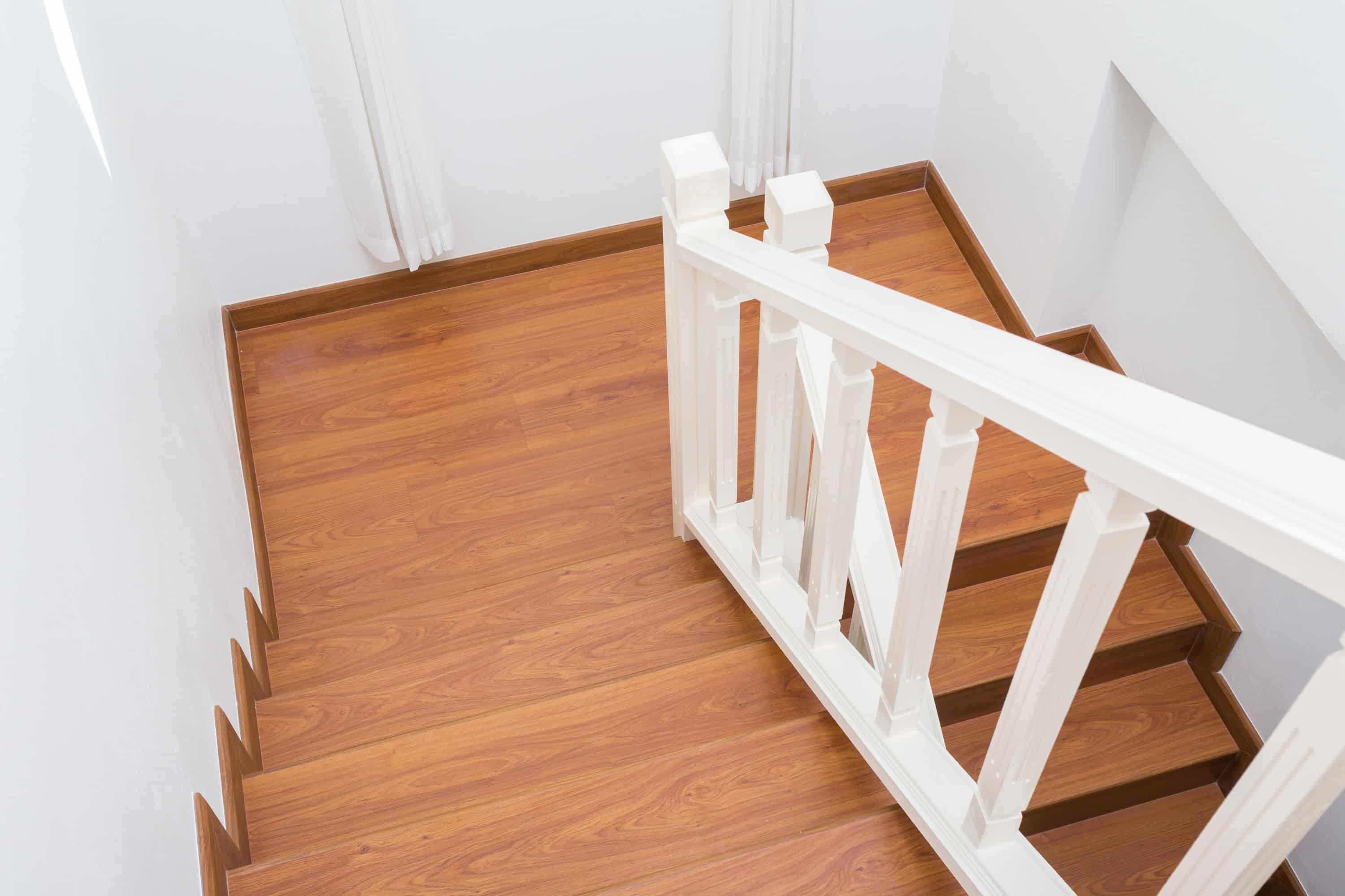 escalier avec palier bois