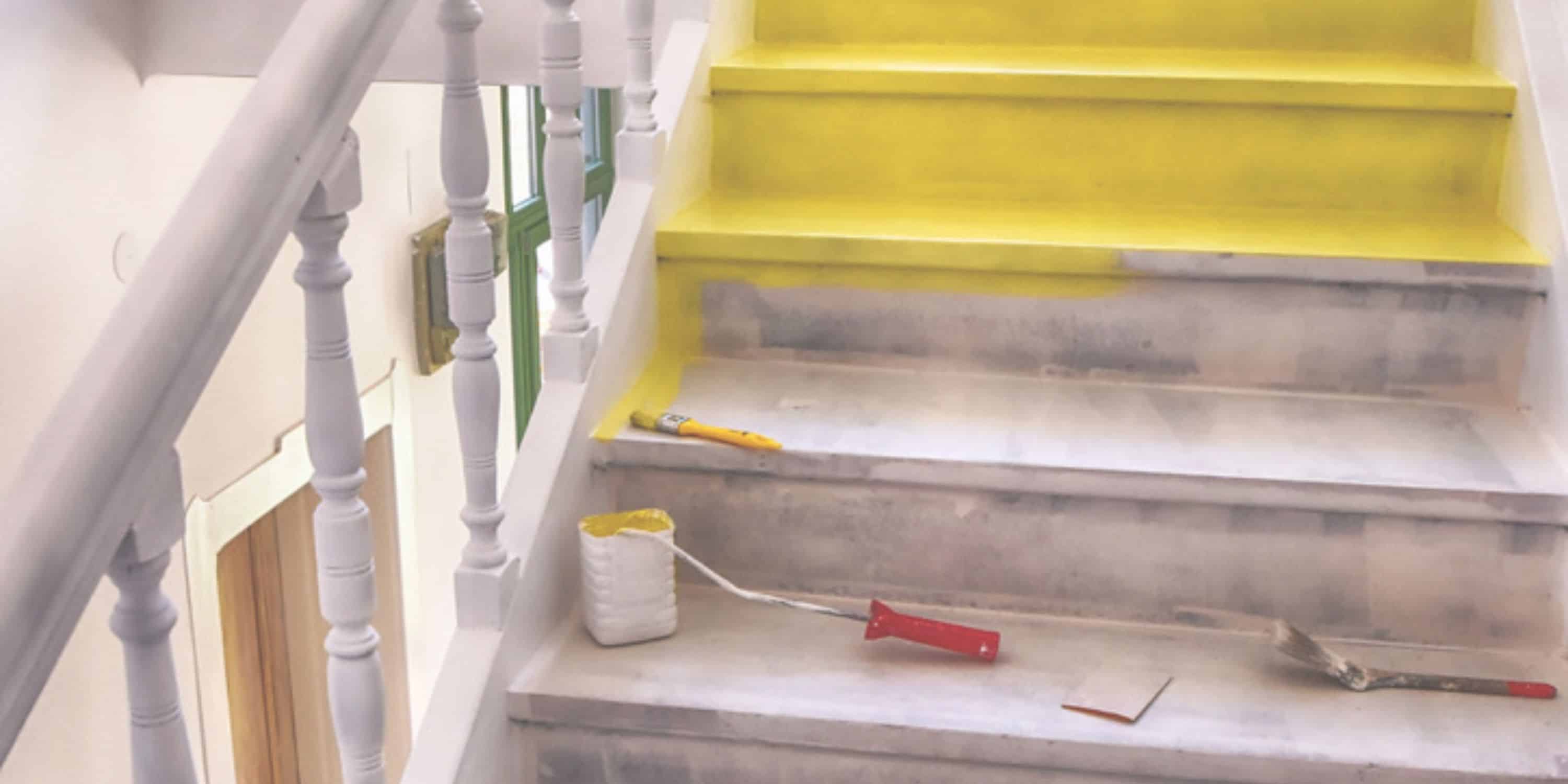 renovation escalier peindre